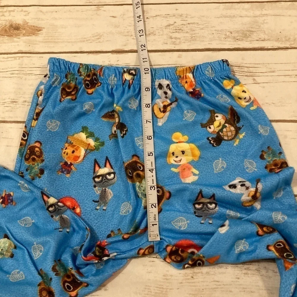 Animal Crossing Boys Youth Pajamas Set Medium